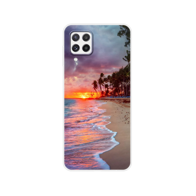 Samsung A22 Case Phone Back Cover on Samsung Galaxy A22 5G 4G GalaxyA22S A22S Bumper Soft Tpu Silicon Case Funda Etui Bag