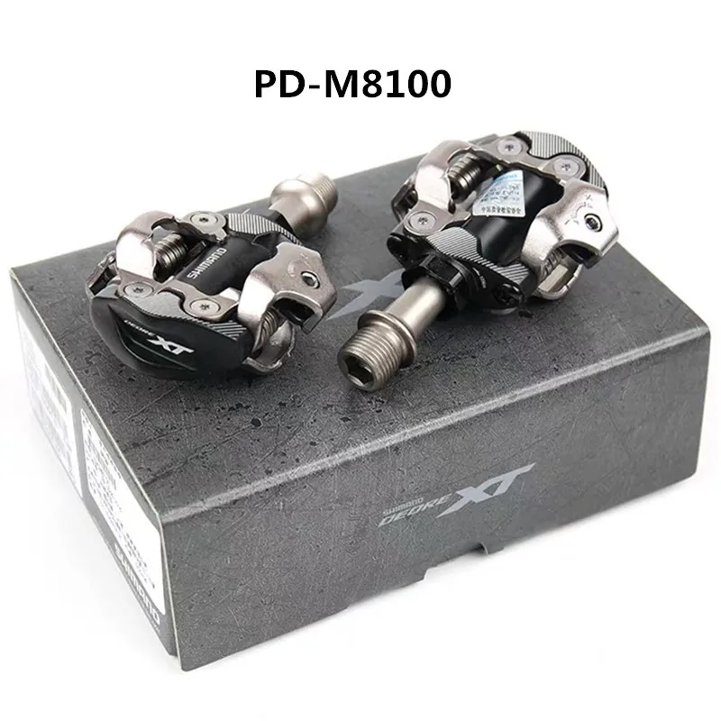 SHIMANO/самоблокирующаяся ножная пластина для горного велосипеда PD-M520/M540/M8000/R540/R7000/SPD, ножная педаль для горного велосипеда - Цвет: PD-M8100