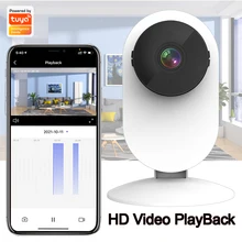 

Mini Video Surveillance Camera Wifi 1080P Night Vision Two-Way Audio Smart Home Security Protection Camera Alexa Google Home