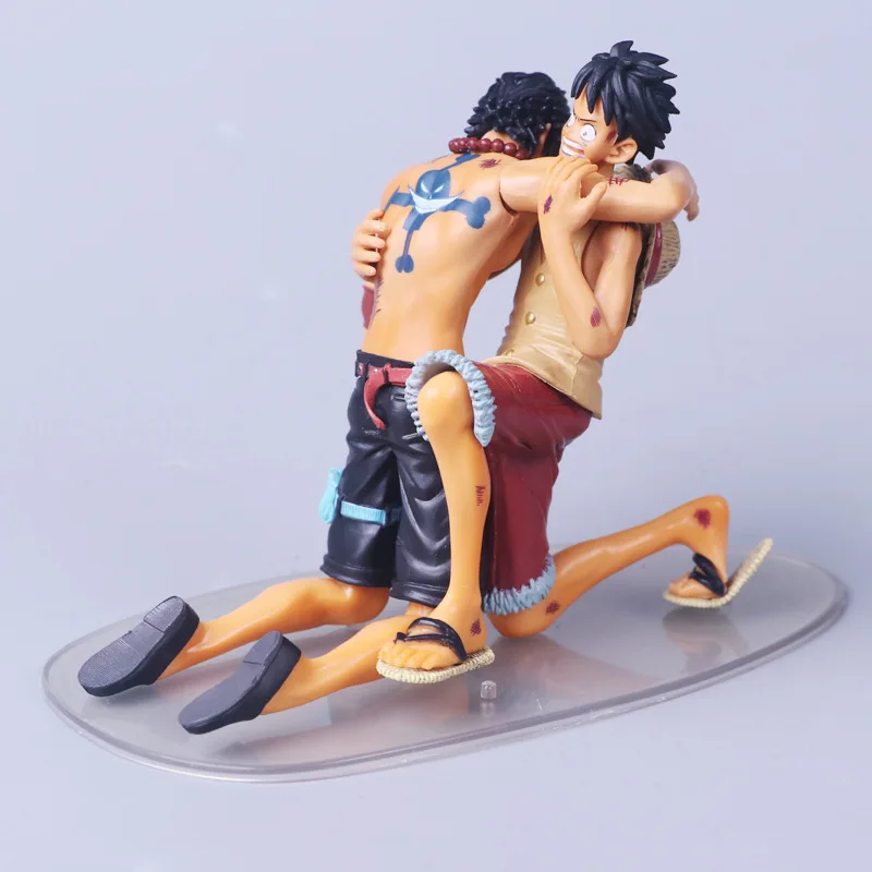 Попробуйте Fun one piece Garage Kit битва над куполом Ace Death Luffy War Scene версия Garage Kit