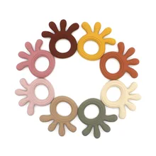 Anneau de dentition en Silicone souple pour enfants, nouveau Design de dessin animé poulpe, produits créatifs, jouet à mâcher pour nourrissons, cadeau d'allaitement pour nouveau né 