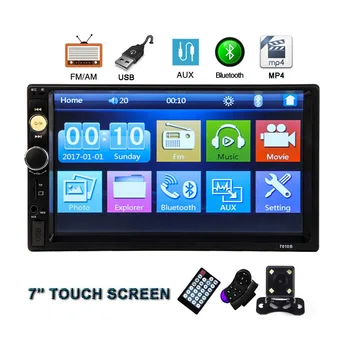 

2 Din Car Radio 7" Touch Mirrorlink Android Player Universal 2din Car Multimedia Player Bluetooth Mp5 Autoradio Recorder
