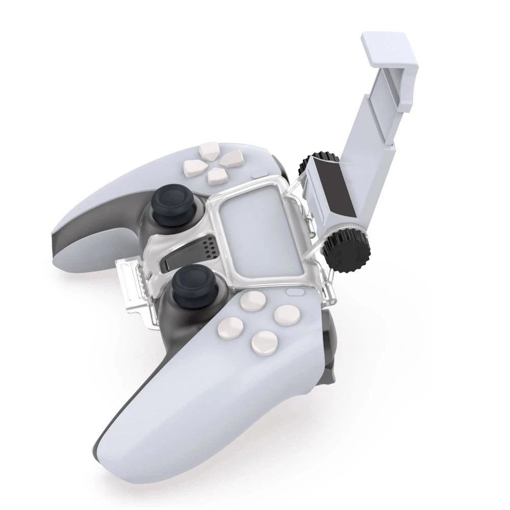 For Sony Playstation Dualshock 5 Ps5 Controller Clip Holder Bracket Adjust Mobile Phone Clamp Game Handle Mount Hand Grip Stand Replacement Parts Accessories Aliexpress
