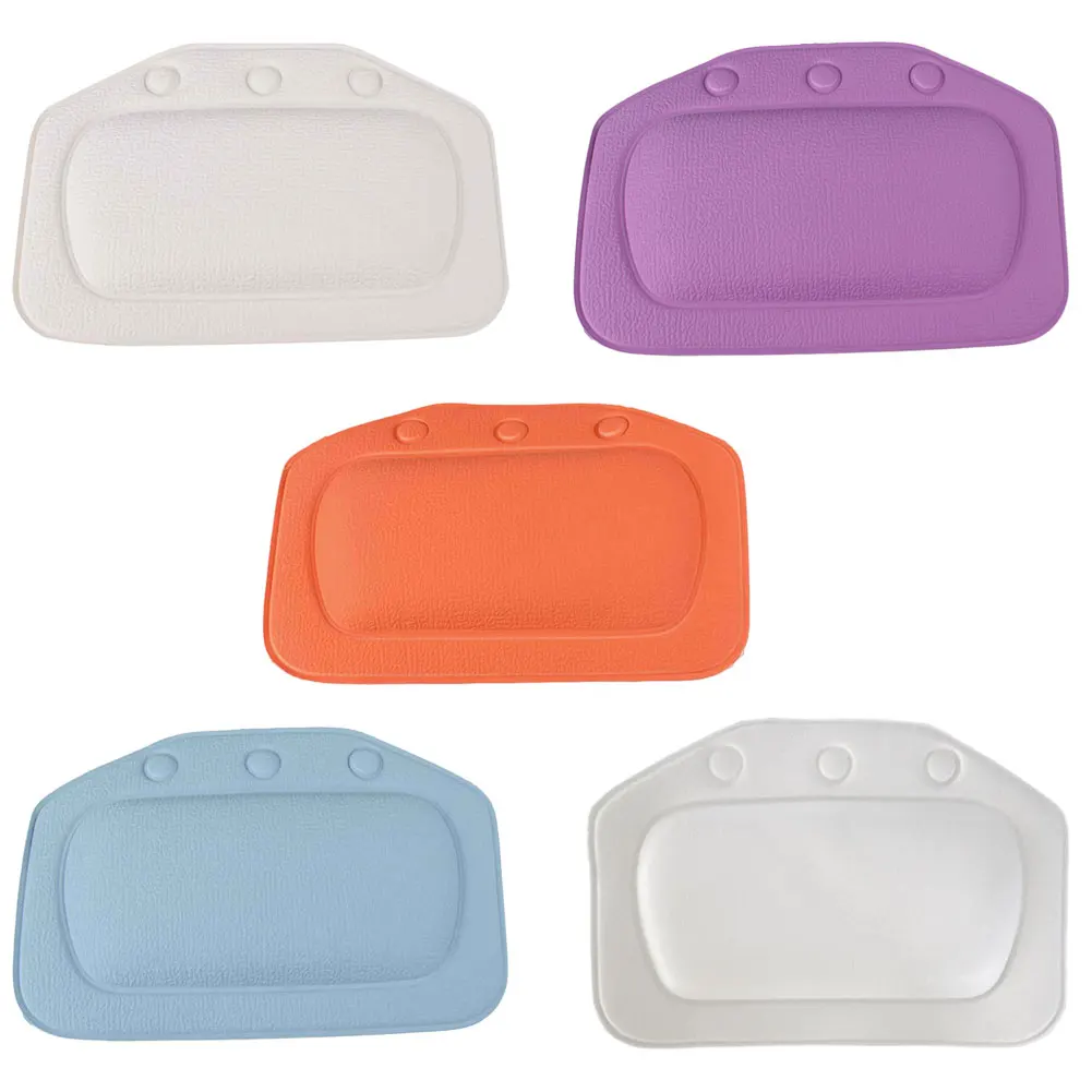 

Relaxing Cushioned Bath Spa Pillow Head Neck Rest Bathtub Pillow BathRoom Accessires