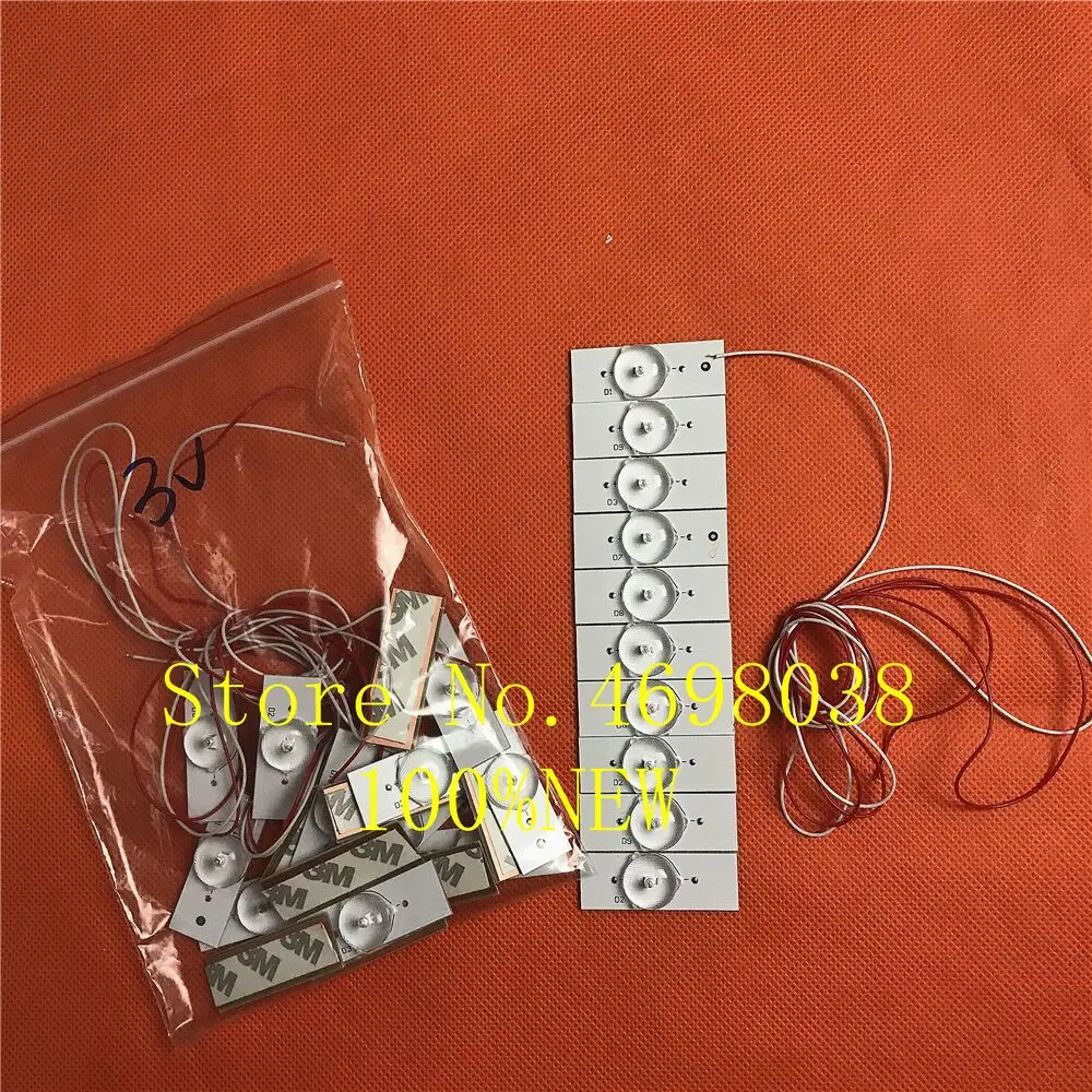 100%NEW 30PCS Led TV lighting lamp beads 3V brand-new for TCL ROWA Creative Wilson Konka CHANGHONG assembly machine | Лампы и