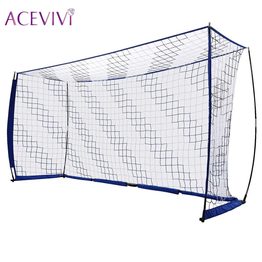 

Soccer Goal 12ft x 6 ft Portable Bow Style Net Perfect For Soccer