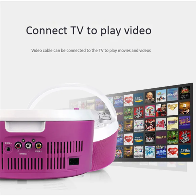 DVD CD machine radio cassette recorder portable AM