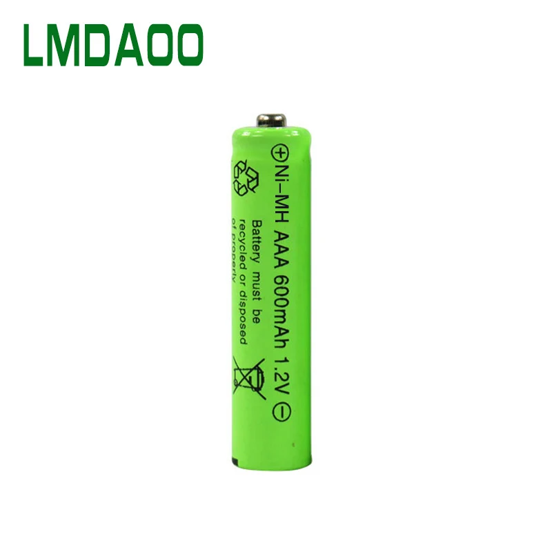 1,2 V AAA NIMH аккумуляторная батарея емкостью 600mAh