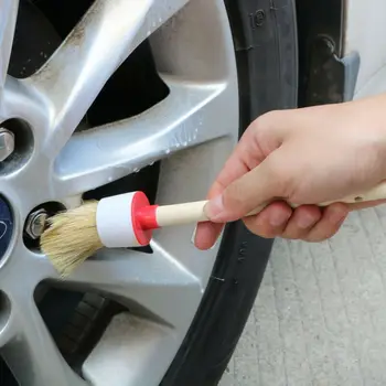 

13Pcs Detailing Brush Cleaning Boar Bristles Hair Brushes Car Auto Detail Tools