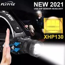 

High power XHP160 XHP130.2 Led Headlamp XHP90 Led Headlight 18650 Rechargeable USB Head Flashlight xhp70 Zoom fishing Head light