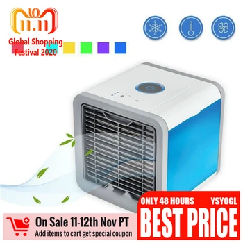 

Mini USB Refrigeration Portable Air Conditioner Adjusting Humidifier Purifier Light Car Air Conditioning Cooler Fan For Home Car