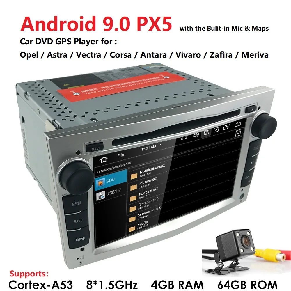 Perfect IPS screen 4+64 Android 9.0 2 DIN Car multimedia GPS For Vauxhall Opel Astra H G J Vectra Antara Zafira Corsa DVD PLAYER stereo 0 Perfect IPS screen 4+64 Android 9.0 2 DIN Car multimedia GPS For Vauxhall Opel Astra H G J Vectra Antara Zafira Corsa DVD PLAYER stereo 0