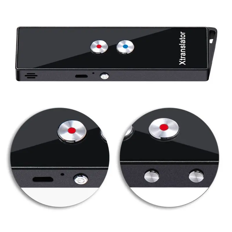 Fastest Delivery Portable Smart Translator Real-Time Intelligent 40+ Multi-Language Voice Text Translation Device