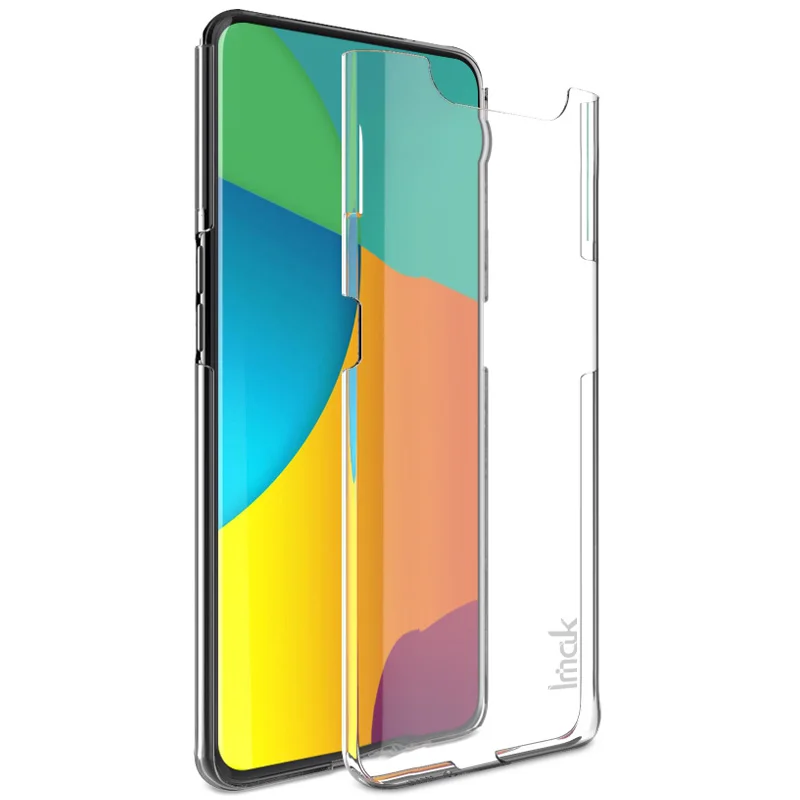 Для samsung Galaxy A80 A90, Жесткий Чехол Imak, прозрачный защитный чехол для ПК, чехол для телефона, Жесткий Чехол