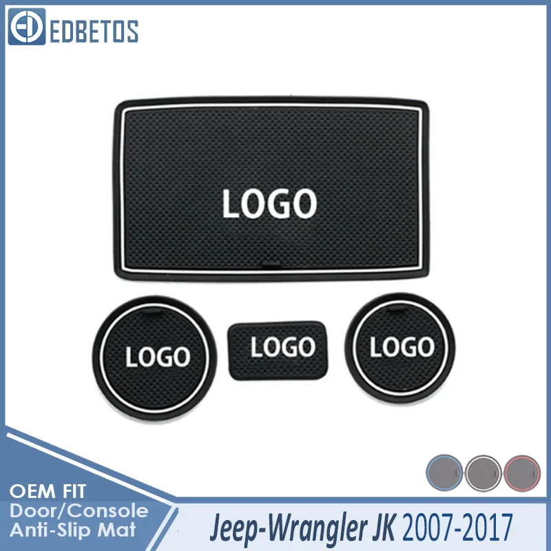 Грязный коврик для Jeep Wrangler JK 2007 2008 2009 2010 2011 2012 2013 аксессуары для двери паз ворота Слот