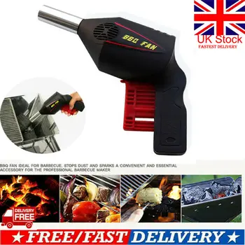 

Portable Handheld Barbecue Fan Air Blower BBQ Picnic Outdoor Camping Picnic Barbecue Cooking Manual Barbecue Combustion Tool