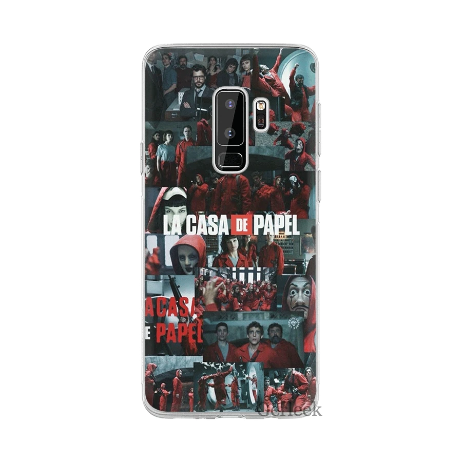 11 Phone Case TPU For Samsung A5 A6 A7 A8 A9 A10 A20 A30 A40 A50 A60 A70 Cover TV Series Money Heist House Of Paper - Цвет: 11