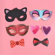 58 шт. реквизит для свадебных фотографий для празднования дня рождения реквизит для фотографий бумажные аксессуары для фотосъемки вечерние украшения