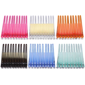 Kaufen 10 Stücke Friseur Salon Hair Care Styling Werkzeuge Clamp Requisiten Haar Clips Haar Edelstahl Friseur Schnitte Clips