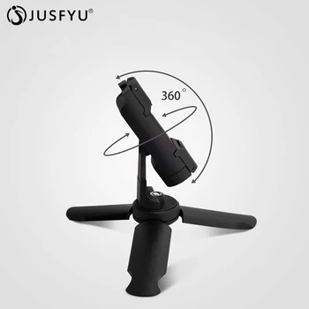 

Mini Tripod With Bluetooth Remote Shutter For iPhone XR 11 Huawei P40 Pro Mini Phone Tripod 360 Rotating Phone Holder Clip Stand
