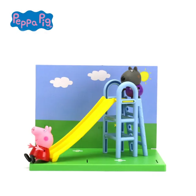 peppa pig swing and slide