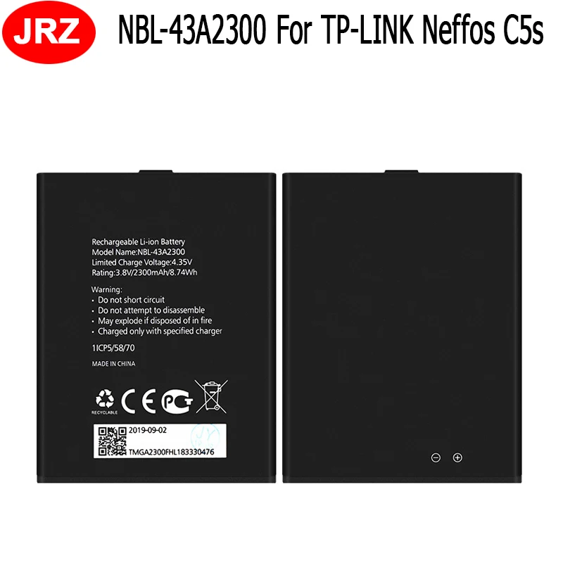 Аккумулятор для Neffos C5s TP704A TP704C 2300 мАч мобильный телефон запасная батарея