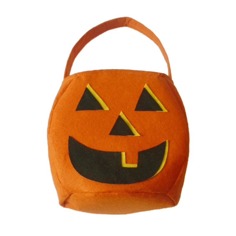 Милый мультфильм Войлок Хэллоуин сумка с ручкой подарок леденец сумки