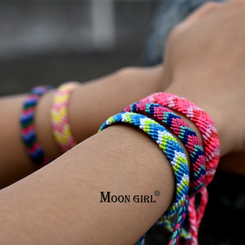 Bracelet Jewelry Handmade Macrame Friendship Bracelet Fashion Bohemian Weave Braid Trendy Boho Vintage Couple Bracelet for Women
