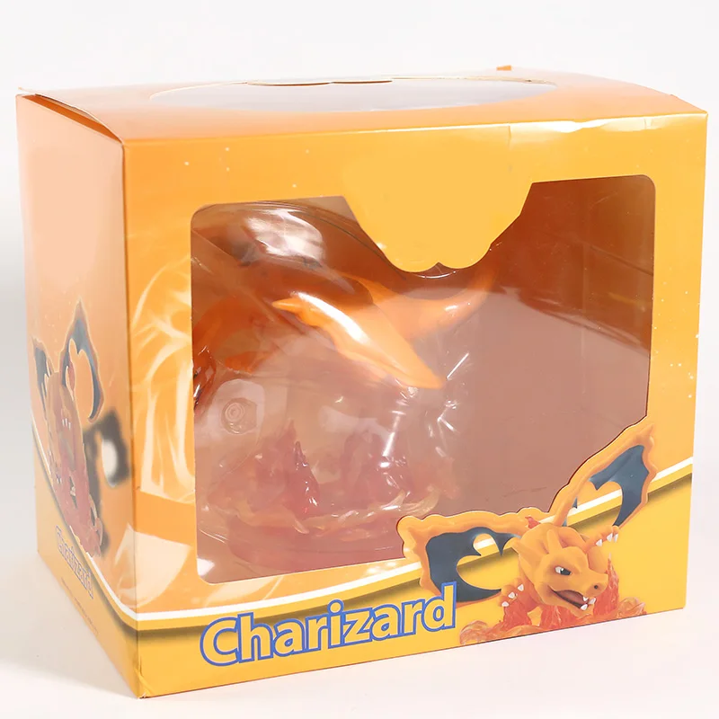 Монстры центр Mewtwo Gengar Charizard ПВХ Статуя Коллекционная модель игрушки