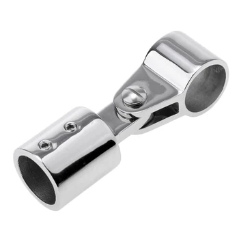 

Hand Rail Fitting Elbow 1inch (25mm) Tube Mount for Marine Awning Boat - Silver