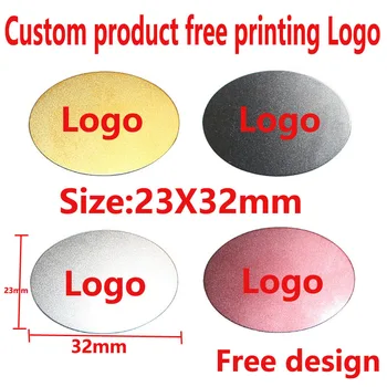 

100pcs Custom product free print Logo oval Froste Metal disk iron sheet Magnet Mobile Phone Holder Magnetic Car Phone holders