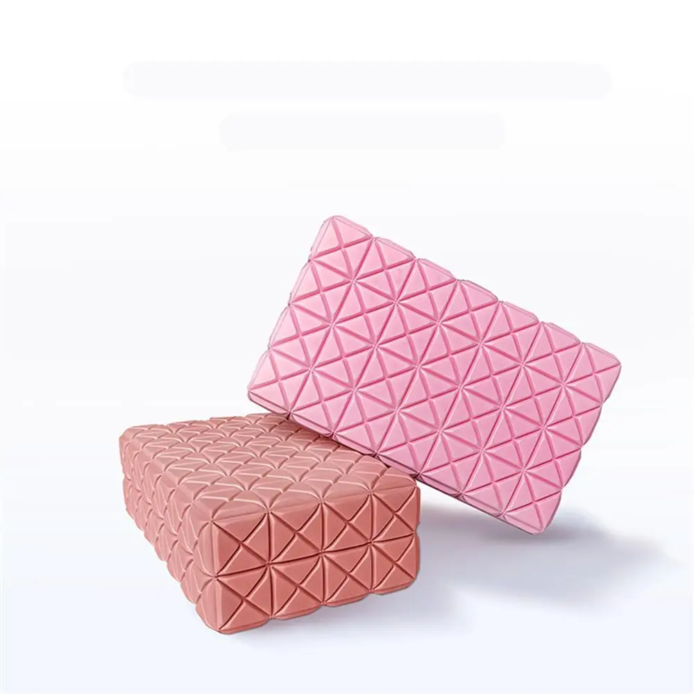 

2 Pcs 3D Massage Yoga Block High Density Pilates Brick for Crossfit Dance Assistant Gym Exercise Home Health Training 22x13x7cm