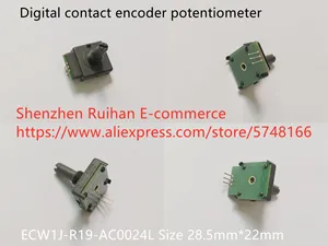 Оригинальный новый 100% цифровой контактный энкодер потенциометр ECW1J-R19-AC0024L 28, 5*22 мм (переключатель)