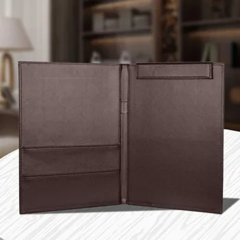 

PU Leather Business Storage File Folder Portable Documents School Protective Conference A4 Stationery Organizer Office