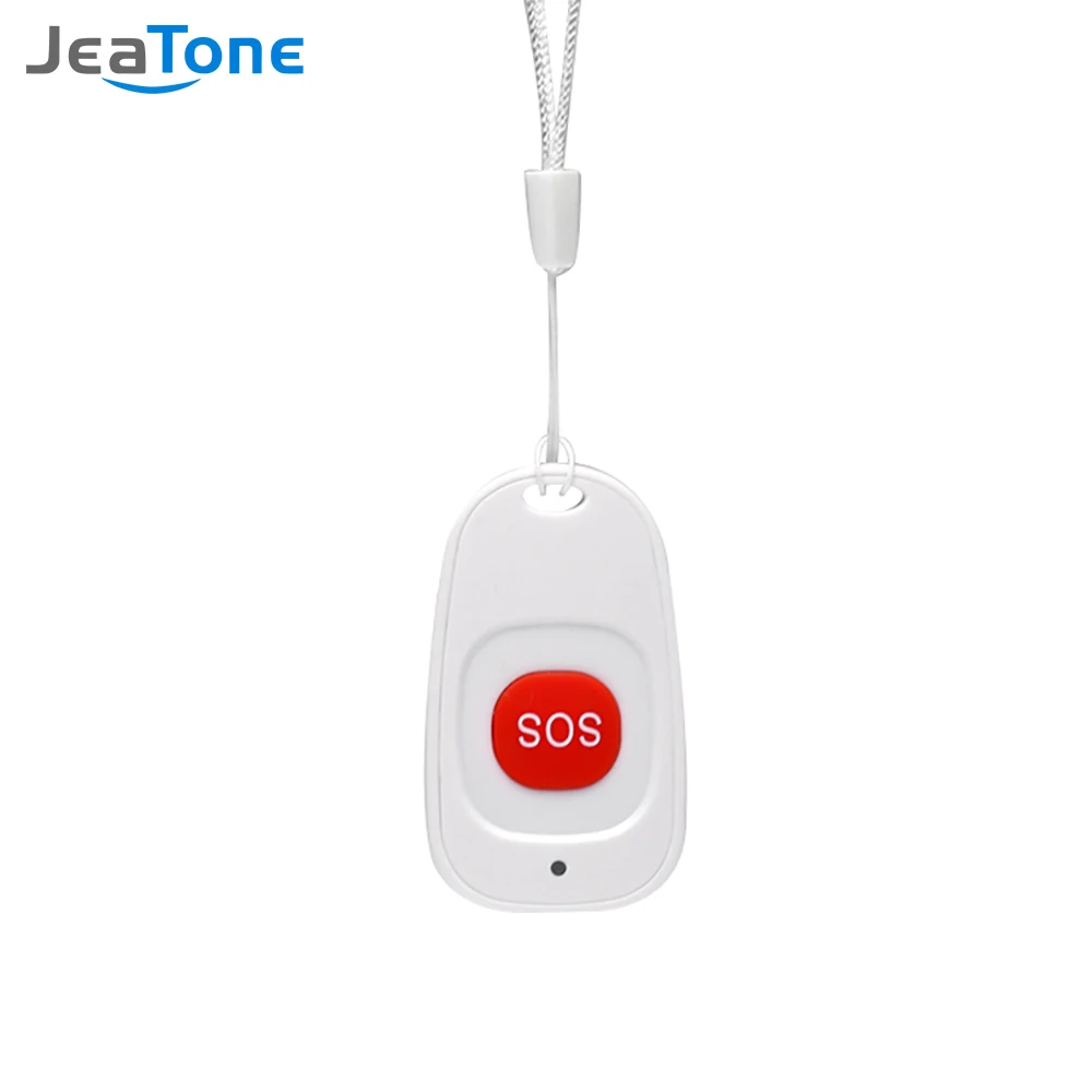 

Jeatone Wireless SOS Emergency Panic button for elderly Alarm Sensor Home Burglar Alarm for Security Alarm System