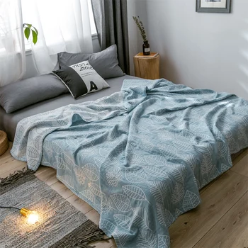 

Washed Cotton Gauze Blankets Bedspreads for Home Bed Cover Throw Sofa Office Summer Air Condition Comforter 150x200cm 200x230cm