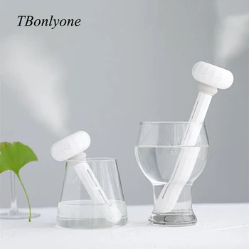 

USB Mini Detachable Air Humidifier Mist Maker For Home Office Aroma Oil Diffuser Fully Seal Water Bottle Air Humidification Gift