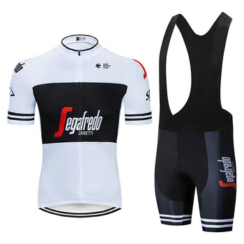 

2020 Summer Cycling Clothing Bike Jersey Sets Quick Dry Bicycle Clothing Trekking Team Cycling Jersey Men's bike uniform