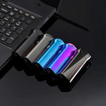 

New Double Arc Usb Charging Replaceable Electric Lighter Plasma Windproof Electronic Lighter Fuse For Cigarette Cigar