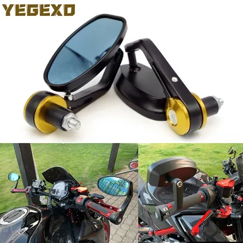

Motorcycle Mirror End Bar Mirrors Motorbike Accessories For HONDA cb1000r vtx 1300 st1100 cbr 954 rr hornet 900 cb750 cr 125