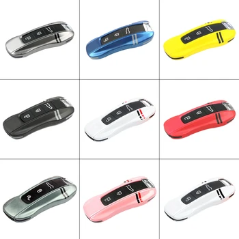

Car Key Protection Shell Cartoon Smart Remote key Cover For porsche Cayenne panamera 911 2017-2020 for new Cayenne key cover