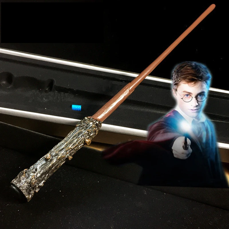 

Harry Light Magic Wand Hermione Dumbledore Voldemort Ron Luna Magic Wand Train Ticket magic tricks toys