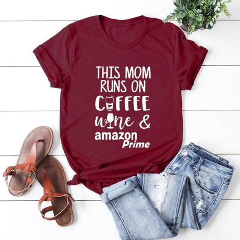 Женская футболка с коротким рукавом и круглым вырезом из хлопка | одежда