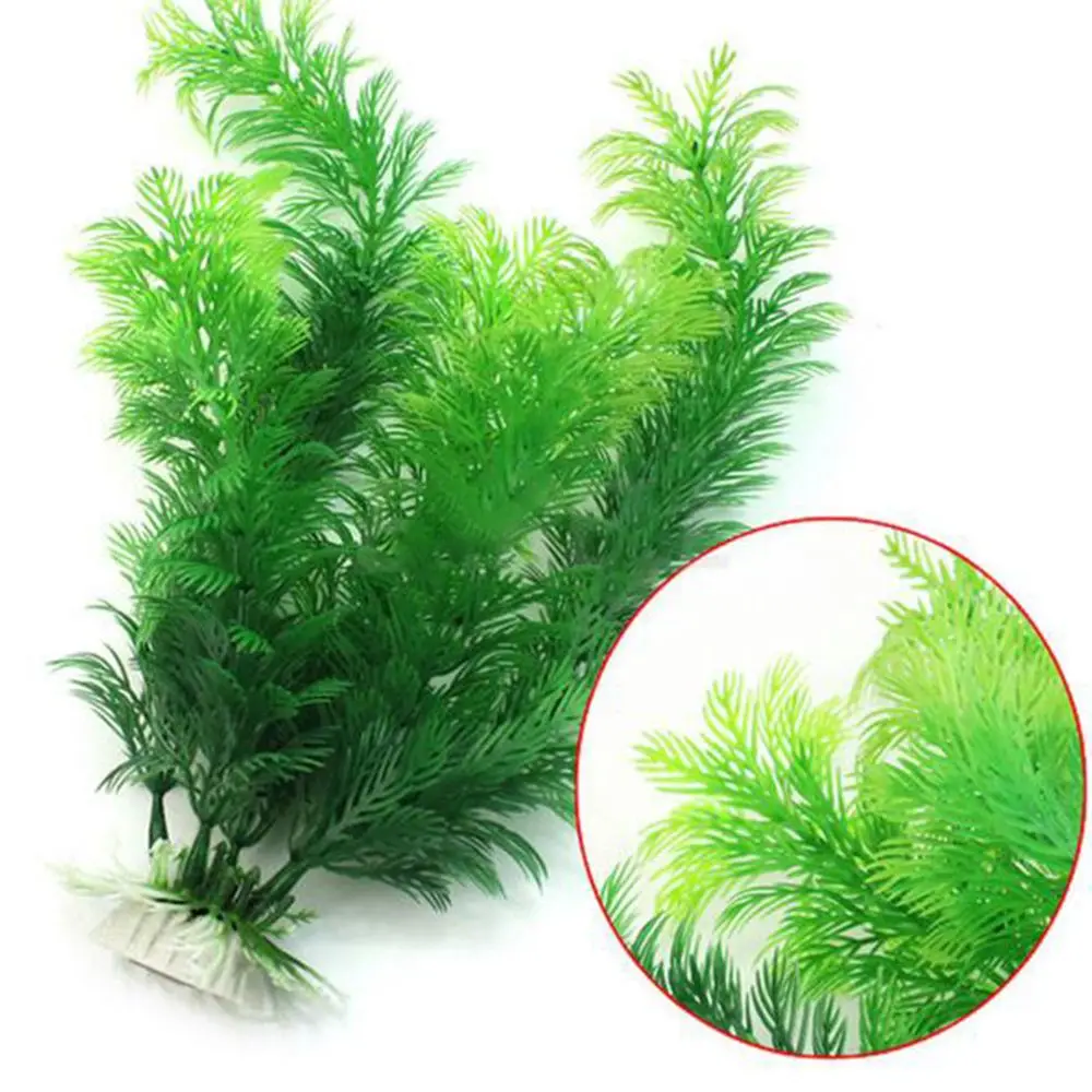 Green 2 Популярные 10 шт./компл. искусственные водные растения аквариумных Пластик украшение Зеленый Фиолетовый водяной траве просмотра украшения - Цвет: Green 2