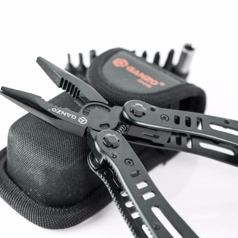 Складные черные плоскогубцы Ganzo G103 3029pb карманный инструмент для повседневного