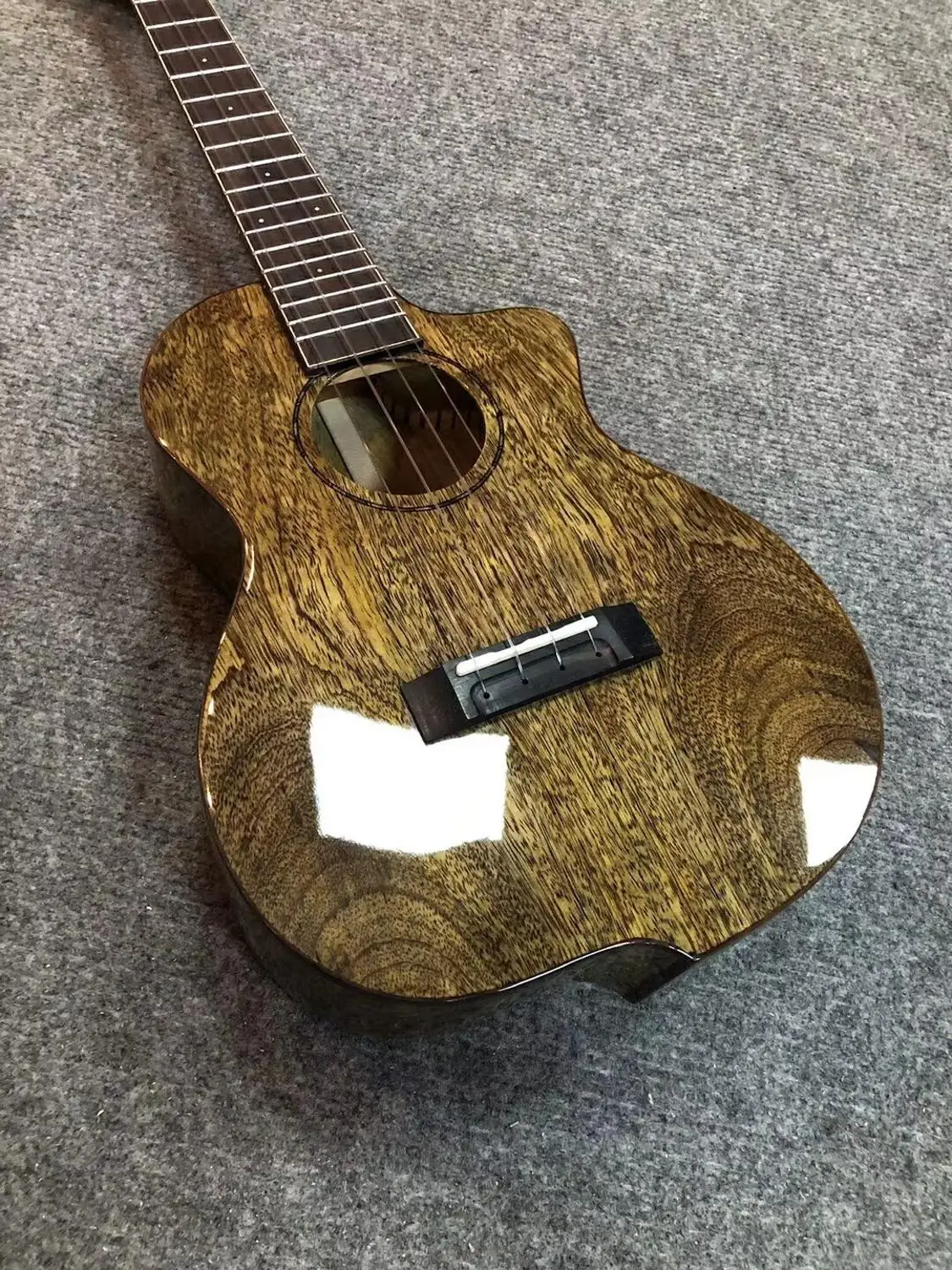 23/26 inch ukulele pizza color mango wood single