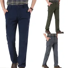 Новинка, мужские быстросохнущие походные брюки для альпинизма, спортивные водонепроницаемые брюки, многофункциональные Мужские Брюки с карманами