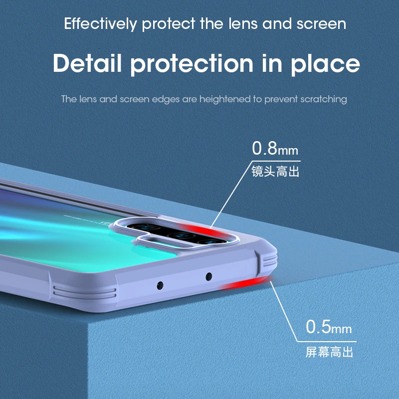 ASINA бампер чехол для huawei P30 Pro силиконовый роскошный противоударный Прозрачный чехол для телефона huawei mate 20 Pro P30 Coque Capa