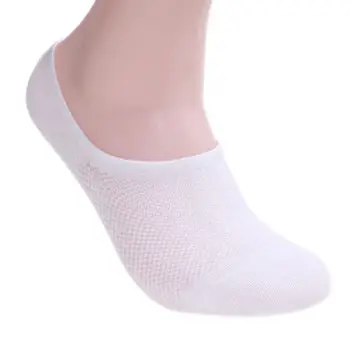 

Silicone Men's Slipper Sock Fashion Summer Style Invisible Socks Cotton Solid Healthy and comfortable breathable 1 Pair