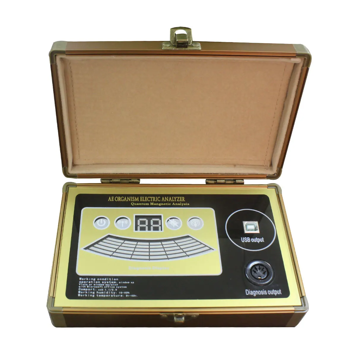 

AE ORGANISM ELECTRIC ANALYZER QUANTUM MAGNETIC ANALYZER 2021